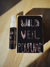Load image into Gallery viewer, 2020 Hindsight. botanical perfume from long term tinctures. Borneo camphor, dittany of Crete, wild Vermont larch, Soqotra frankincense, Jin Xuan milk oolong, Karoo rock musk, rose damask Vermont, Sarcaucolon mossamedense Namibia. December 2020