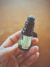 Load image into Gallery viewer, Huntress. natural perfume. wild herb garden, giant trees, green woods, wet earth. June 2023