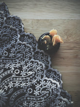 Load image into Gallery viewer, Gothic Amber. natural perfume. Dark amber fit for bayous, lace chokers, sterling heart lockets, black cameos, and tasseomancy. October 2024