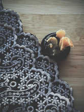 Load image into Gallery viewer, Gothic Amber. natural perfume. Dark amber fit for bayous, lace chokers, sterling heart lockets, black cameos, and tasseomancy. October 2024