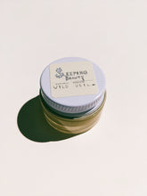 Load image into Gallery viewer, Sleeping Beauty. natural perfume. pale basil. feral in sleep, a honeycomb shroud. March 2023