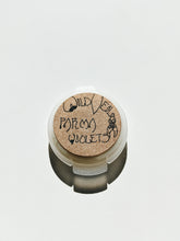 Load image into Gallery viewer, Parma Violets.  Sweet Viola alba perfume with violet enfleurage. August 2022