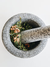 Load image into Gallery viewer, Ghost incense. Perfumer-grown cured herbs and woods. Dominican sage, northern white cedar, scented geranium, patchouli.