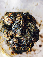 Load image into Gallery viewer, Inchoate Neri-Koh Incense. Zaatar, Malawi camphor basil, scented geranium, black sage, roses (alba, moss, damask, musk, and gallica), apricots, cardamom, wild fir balsam and red spruce boughs.
