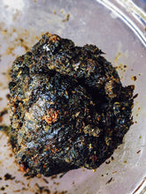 Load image into Gallery viewer, Inchoate Neri-Koh Incense. Zaatar, Malawi camphor basil, scented geranium, black sage, roses (alba, moss, damask, musk, and gallica), apricots, cardamom, wild fir balsam and red spruce boughs.