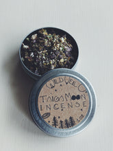 Load image into Gallery viewer, Taiga Moon Incense. Powdered incense blend of wild boreal old growth forest botanicals.