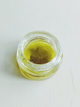 Load image into Gallery viewer, Rain on Butterfly Ginger, Poppies, and Clay. Natural perfume. Petrichor scent. Botanical fragrance from homegrown tinctures. June 2025