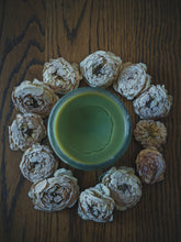 Load image into Gallery viewer, Rose Milk. enfleurage perfume. rosa centifolia, milk oolong, calamondin enfleurage, tahitian vanilla, mysore sandalwood, khadrawi dates. February 2022