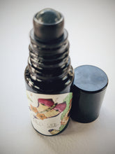 Load image into Gallery viewer, Aries Moon ♈︎ natural perfume. bitter almond, apricot, plumeria, vanilla supercritical, piñon. September 2023