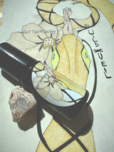 Load image into Gallery viewer, Cottonmouth. botanical perfume from long term tinctures. jasmine rice, cognac, lapsang souchong, lanolin, roses, incense, henna, rock musk. January 2022
