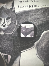 Load image into Gallery viewer, Black Fox. natural perfume. black amber fougère with brisk camphor fur. May 2023