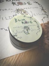 Load image into Gallery viewer, Briar Rose. natural perfume. rose thorn honey. honey blossom rose. orange honeysuckle. June 2025