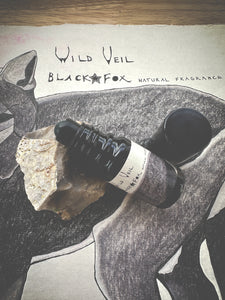 Black Fox. natural perfume. black amber fougère with brisk camphor fur. May 2023