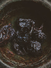 Load image into Gallery viewer, Dark Fruit. natural perfume. stone fruit, date, fig, and raisin perfume with in house, aged, rare extracts. September 2026