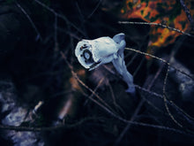 Load image into Gallery viewer, Ghost Flower. solid perfume with in house extract of wild fresh monotropa uniflora, &quot;ghost pipe,&quot; &quot;ghost plant.&quot; Rare, limited quantity. December 2022