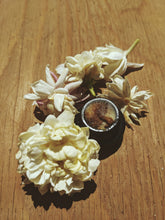 Load image into Gallery viewer, Jasmine Sambac Soliflore. Concentrated Jasminum sambac natural perfume with in house aromatic extracts. Creamy white petals. Golden nectar. Soft tea. Honey. Warm skin. Tropical fruit. June 2026