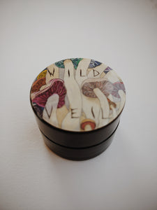 Hollow Sow. solid perfume from enfleurage. mint, honey dates, raw cacao, orange blossoms, roses, theobroma, animalic musk.