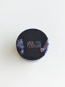 Violet Santal. natural perfume. unabashed sandalwood smoothed by violet leaves