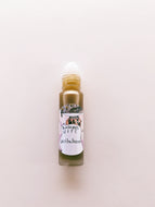 Bluebeard's Wife. natural perfume. saffron powder, peaches, roses, frangipani & ylang. January 2023