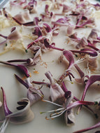 Suikazura (June 2021). Pink and Yellow Honeysuckle Enfleurage Extrait. Organic honeysuckle perfume. Biodynamic