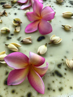 Plumeria, Banana Magnolia and Seogwang Tea Enfleurage.